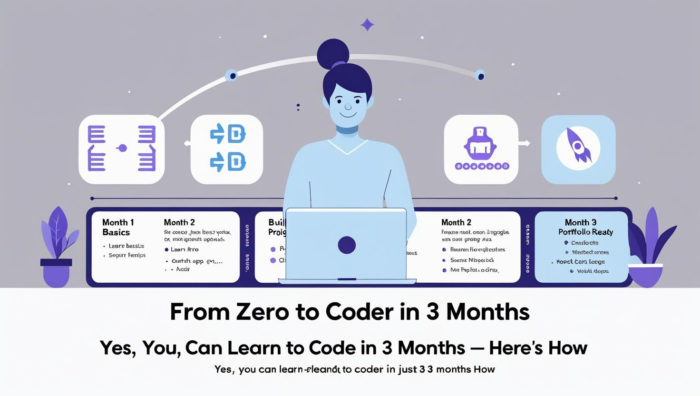 Can I learn to code in 3 months? Here’s a Realistic Roadmap