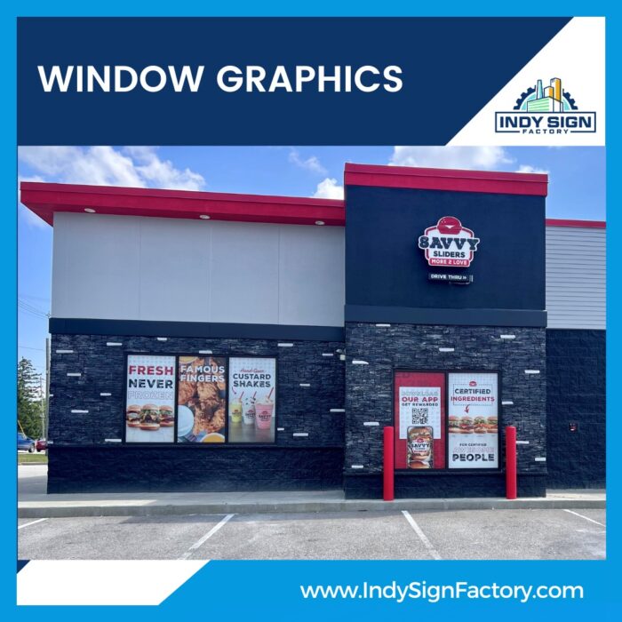 Custom Window Decal Printing in Indianapolis