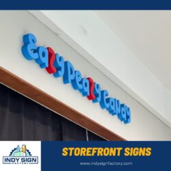 Eye-Catching Custom Storefront Signs in Indianapolis