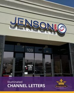 Custom Channel Letters in Corona: Illuminated, Versatile & Impactful Signage