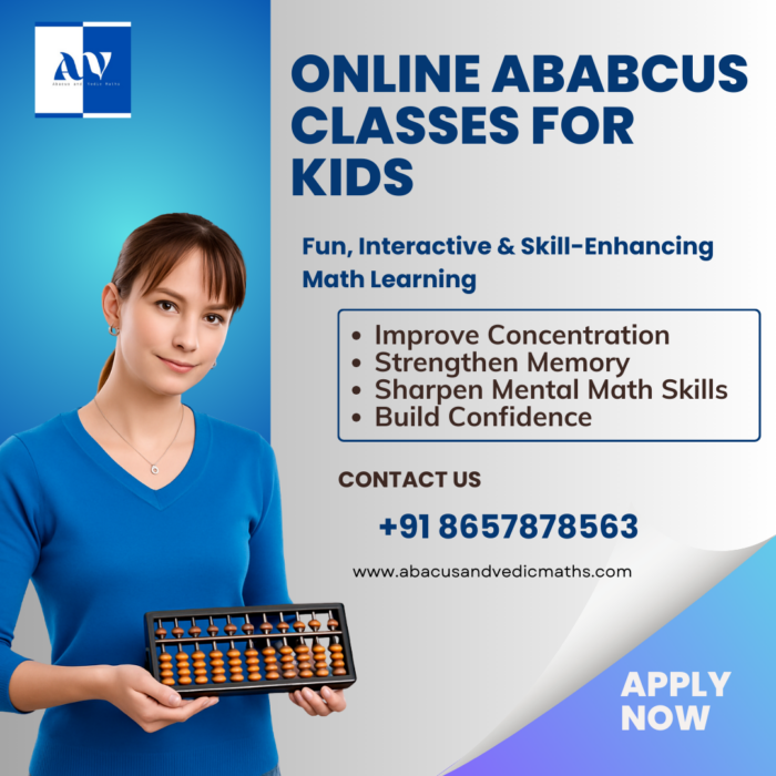 Boost Your Child’s Brain Power with AV Online Abacus Classes!