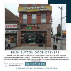 Push Button Door openers