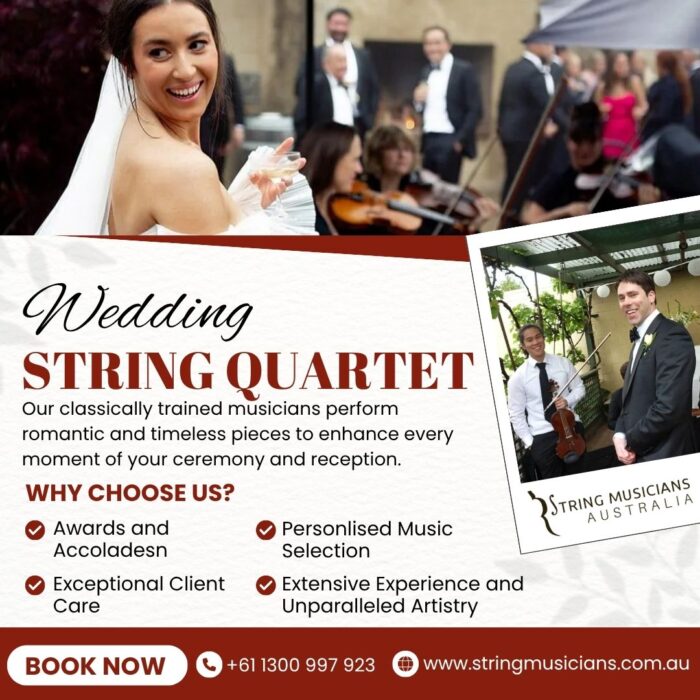Romantic Wedding String Quartet for Your Special Day