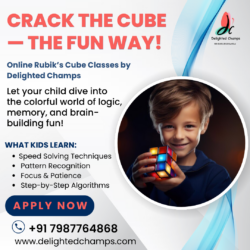 Online Rubik’s Cube Classes for Kids