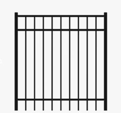 Powder Coated Aluminum Gates
