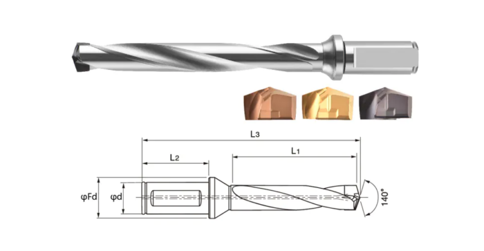 High Efficiency Self-Centering High Speed Steel Twist Drill