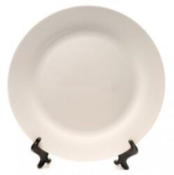 8″ Medium White Sublimation Plate With Stand For Heat Press Diameter 20cm (12 in pack)