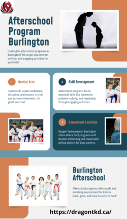 Engaging Afterschool Programs in Burlington at Dragon Taekwondo Academy