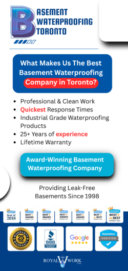 Basement Waterproofing Toronto – Royal Work Corp