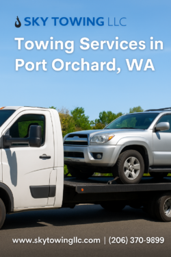 Fast and Reliable Towing in Port Orchard by Sky Towing LLC
