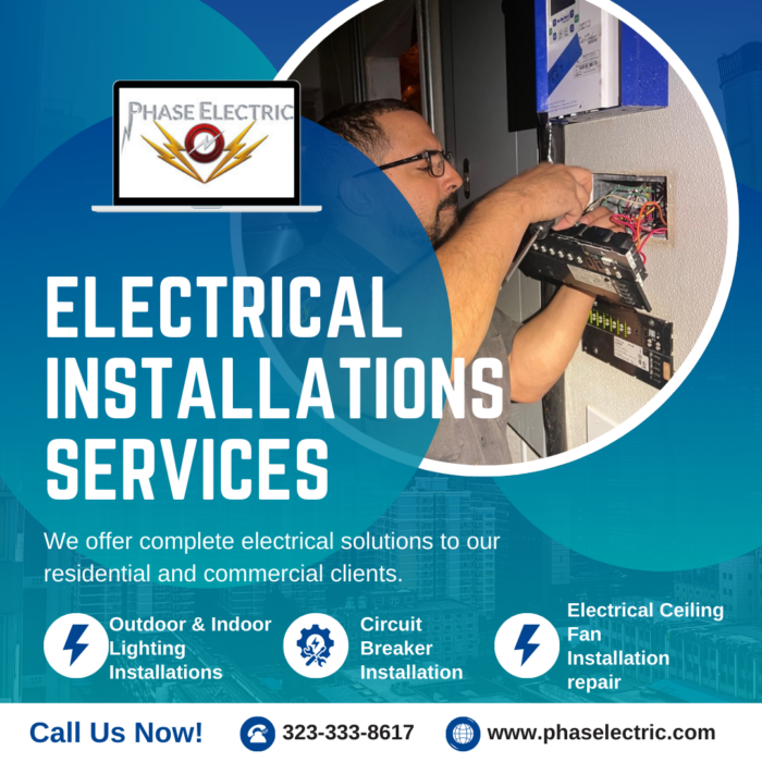 Reliable Electrical Installation Services In Los Angeles, CA