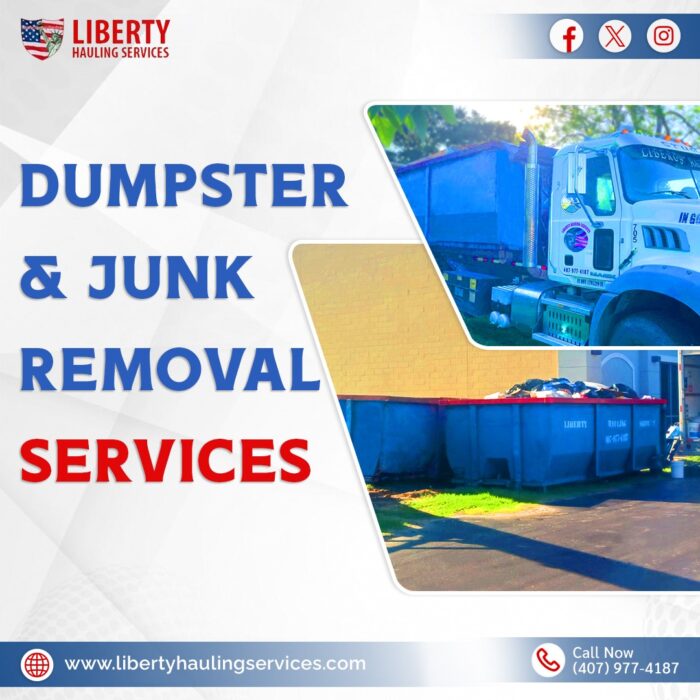 dumpster rental and hauling services