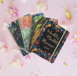 2025 A5 Weekly And Monthly Planner Notebook