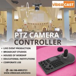 Buy the Best PTZ Camera Controller for Smooth & accurate Camera Control