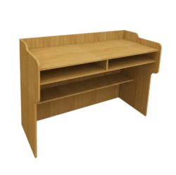 Teacher Podium Classroom Meeting Room Wooden Lecture Desk