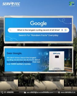 Servotech Servlith Lithium Battery Energy Storage Systems