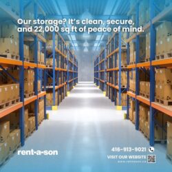 Secure Storage Units in Toronto