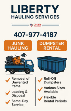 Dumpster Service & Junk Removal in Orlando – Fast & Affordable Solutions