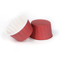 Colorful Solid Color Roll Mouth Baking Paper Cupcake Liners