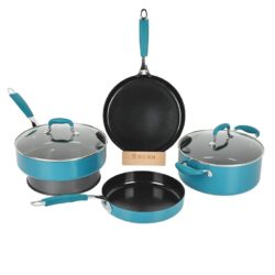 GL-FY810 6PCS Non-Stick Prevents Burning Stylish Design Easy Clean All Stove Compatible Colli Pr ...