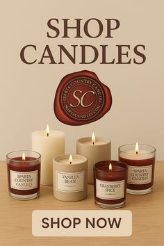 Shop Candles – Illuminate Your Space