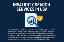 Invalidity Search Services in USA | Patent Invalidity & Validity Search | InventionIP