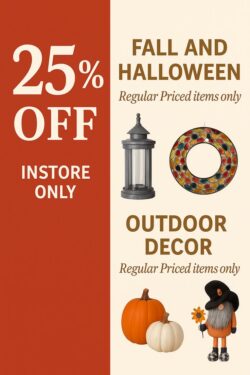 Transform Your Space for Fall with Special Savings