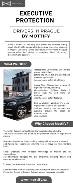 Executive Protection Drivers in Prague by Mottify