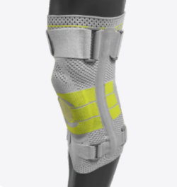 Flat Knitting Knee Support with Adjustable Strap