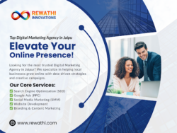 Best Digital Marketing Agency in Jaipur – Rewathi Innovations | Trusted by Businesses