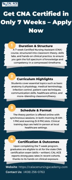 Complete CNA Training in Just 7 Weeks – Start Your Career