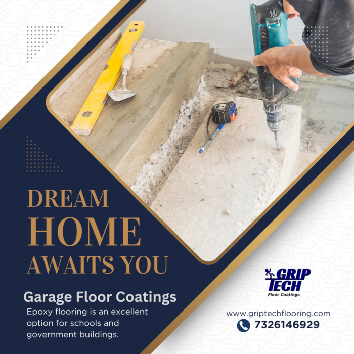 Transform Your Spaces with Grip Tech Flooring’s Advanced Epoxy Solutions