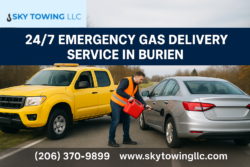 24/7 Emergency Gas Delivery Service in Burien
