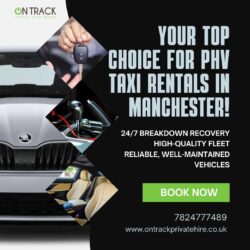 Drive Smarter with Affordable Taxi Hire in Manchester from OnTrack
