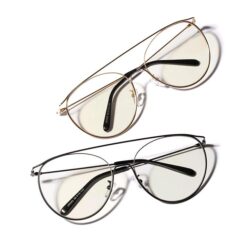 Vintage Round Metal Frame Optical Glasses