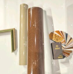 Fine sand flash pattern heat transfer film
