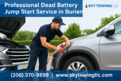 Professional Dead Battery Jump Start Service in Burien