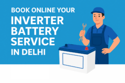 Book Online Your Inverter Battery Service in Delhi with Carry India