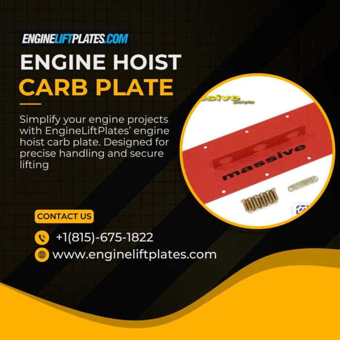 Engine Hoist Carb Plate