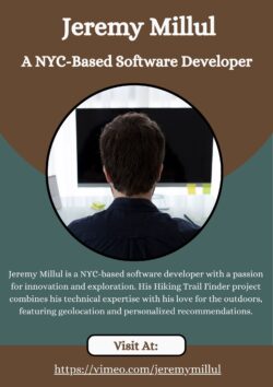 Jeremy Millul – A NYC-Based Software Developer