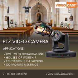 High Performance PTZ Video Camera for Any Event