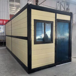 Self-Generating Double-Wing Expansion Container House