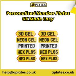 Personalised Number Plates UK Made Easy
