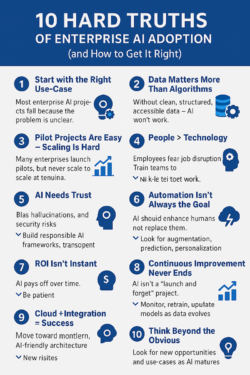 10 Hard Truths of Enterprise AI Adoption (and How to Get It Right)