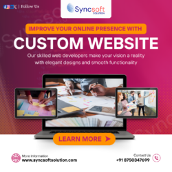 Custom Website Development – Sync Soft Solution
