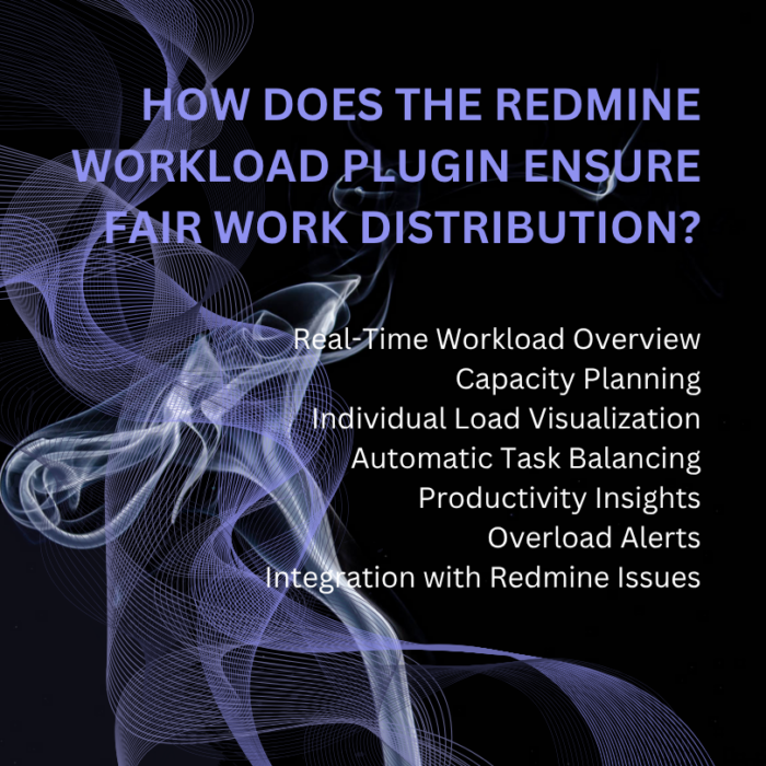 How Does the Redmine Workload Plugin Ensure Fair Work Distribution?