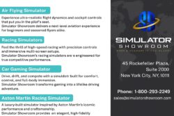 Simulator Showroom – Brand Overview