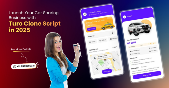 Launch Your Car Sharing Business with Turo Clone Script in 2025
