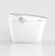 Intelligent smart toilet with auto flush, massage washing, and heated seat
