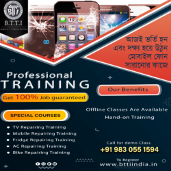 TV Training Institute in Kolkata | Mobile Repairing Training | BTTI